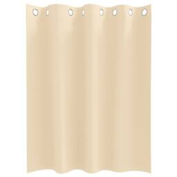 Berkfield Home Modern Curtains with Curtains 2 pcs Cream 140 x 140 cm Polyester - thumbnail 4