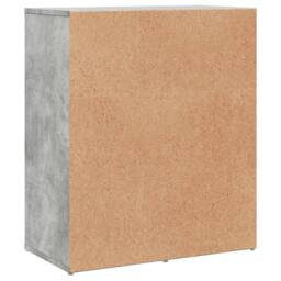 Berkfield Home Sideboards 2 pcs Concrete Grey 60x31x70 cm Engineered Wood - Size: 60 x 31 x 70 cm - thumbnail 7