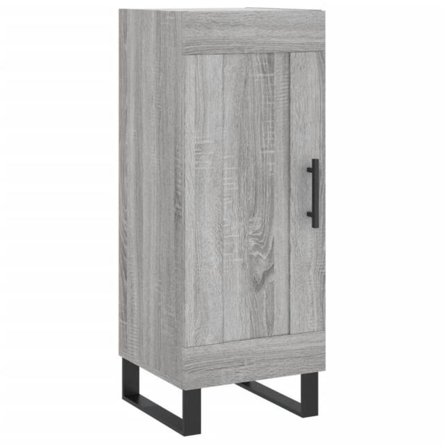 Berkfield Home Sideboard Grey Sonoma 34.5x34x90 cm Engineered Wood - image 1