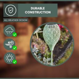 Marco Paul 2pck Solar 90CM Stake Lights - Sage in Green - thumbnail 5