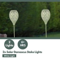 Marco Paul 2pck Solar 90CM Stake Lights - Sage in Green - thumbnail 6