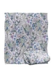 Netflix Bridgerton Lady In Silver Floral Soft Throw Blanket 152 X 127 Cm - thumbnail 2
