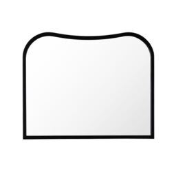 Home Garden Direct Garda Irregular Wall Mirror Black 80x65cm - Size: 80x65 cm - thumbnail 4
