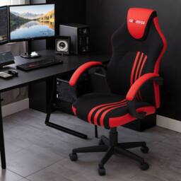 RayGar RG-EDGE Gaming Office Chair High Back, Armrests & Adjustable Height in Red - Size: 1 Pack - thumbnail 2