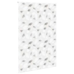 Berkfield Home Shower Roller Blind 150x240 cm Fabric Width 146 cm in Grey - thumbnail 3