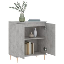 Berkfield Home Sideboard Concrete Grey 60x35x70 cm Engineered Wood - Size: 60 x 35 x 70 cm - thumbnail 4