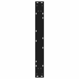 Berkfield Home Dining Table Legs 2 pcs Black 80x(72-73.3) cm Steel - thumbnail 7
