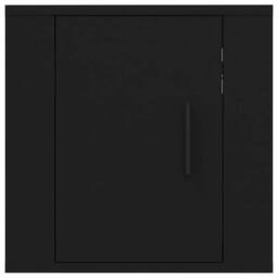 Berkfield Home Wall Mounted TV Cabinet Black 40x34, 5x40 cm - thumbnail 5