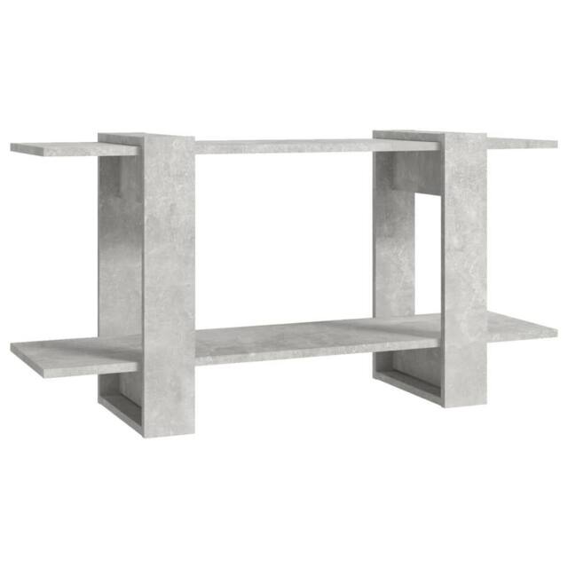Berkfield Home Book Cabinet Concrete Grey 100x30x51cm Engineered Wood - Size: 100 x 30 x 51 cm - image 1