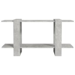 Berkfield Home Book Cabinet Concrete Grey 100x30x51cm Engineered Wood - Size: 100 x 30 x 51 cm - thumbnail 3