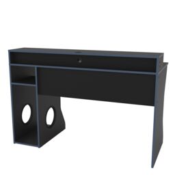 Birlea Enzo Gaming Computer Desk in Dark Blue - thumbnail 5