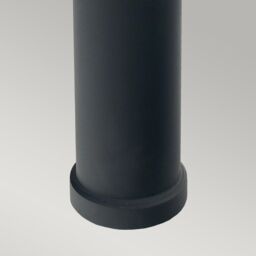Netlighting Alta 1 Light Medium Outdoor Bollard Light Black IP65 E27 - thumbnail 3