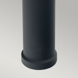 Netlighting Alta 1 Light Medium Outdoor Bollard Light Black IP65 E27 - thumbnail 4