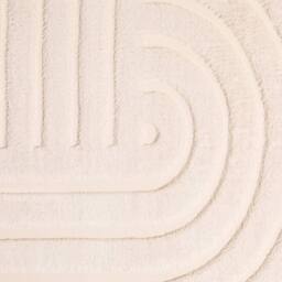 OHS Contemporary Tufted Arches Rug Floor Carpet Non Slip Area Mat in Stone - Size: 160 cm x 230 cm - thumbnail 5