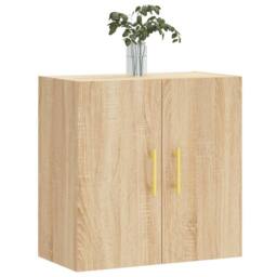 Berkfield Home Wall Cabinet Sonoma Oak 60x31x60 cm Engineered Wood in Light Oak - Size: 60 x 31 x 60 cm - thumbnail 3
