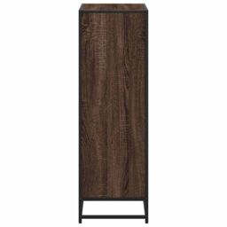 Berkfield Home Book Cabinet Brown Oak 60x35x107.5 cm Engineered Wood - thumbnail 5