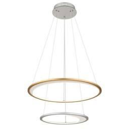 Netlighting Umbra Pendant Silver 2x LED Dimmable 2700-6500K Remote Timer