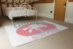 Benjamin Tate Design California Surfing Designer Rug in Natural - Size: Large - thumbnail 3
