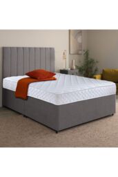 eXtreme Comfort Ltd Cooltouch Essentials Diamond White Spring Foam Free Mattress - Size: Small Single