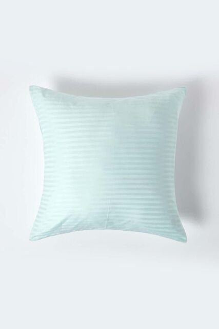 Homescapes Continental Pillowcase Egyptian Cotton 330 TC, 60 x 60 cm in Blue - image 1