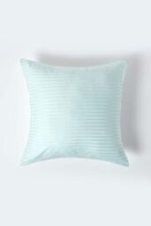 Homescapes Continental Pillowcase Egyptian Cotton 330 TC, 60 x 60 cm in Blue - thumbnail 1