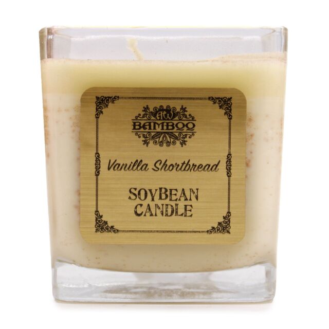 KDMD Soybean Jar Candles - Vanilla Shortbread in Yellow - image 1
