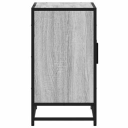 Berkfield Home Bathroom Sink Cabinet Grey Sonoma 90x33x60 cm Engineered Wood - Size: 90 x 33 x 60 cm - thumbnail 6
