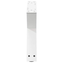 Berkfield Home Coffee Table Legs 2 pcs White 60x(30-31.3) cm Steel - thumbnail 6