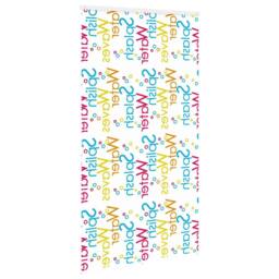 Berkfield Home Shower Roller Blind with Cassette 140x240 cm Fabric Width 136 cm in White - thumbnail 4