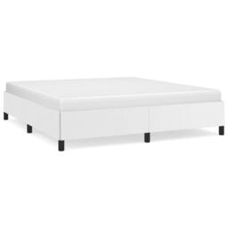 Berkfield Home Bed Frame White 180x200 cm Super King Faux Leather
