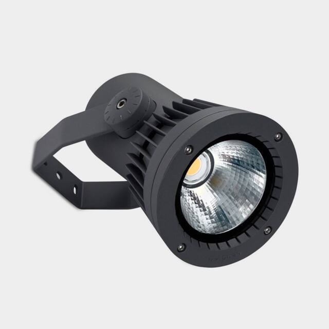 Netlighting Hubble Outdoor LED Display Light Urban Grey IP65 IK09 3000K Dimmable