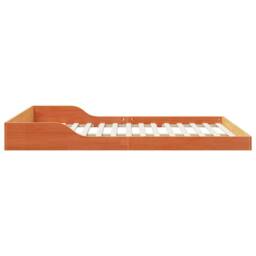 Berkfield Home Modern Wax brown 140 x 210 cm Solid pine wood - thumbnail 6