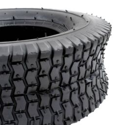 Berkfield Home Wheelbarrow Tyre 13x5.00-6 4PR Rubber in Black - thumbnail 4