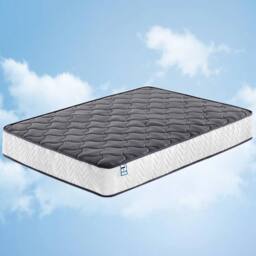 FLAVORA Small Double Mattress Memory Foam Mattress in Grey - Size: Cot - thumbnail 3