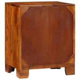 Berkfield Home Sideboard Multicolour 50x35x60 Solid Wood Acacia - thumbnail 7