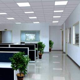 ENER-J Set of 6 Slim LED Ceiling Light Panels 60x60cm 40W 6000K - White - Size: 25 cm diameter x 19 cm high - thumbnail 6