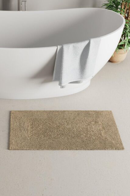 Panda London Panda Bamboo Bath Rug in Beige - image 1
