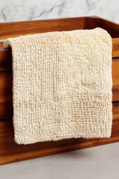 Panda London Panda Bamboo Bath Rug in Beige - thumbnail 4