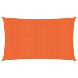 Berkfield Home Sunshade Sail 160 g/m ² Orange 2x5 m HDPE - thumbnail 1