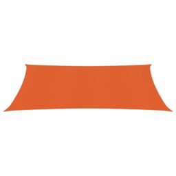 Berkfield Home Sunshade Sail 160 g/m ² Orange 2x5 m HDPE - thumbnail 2