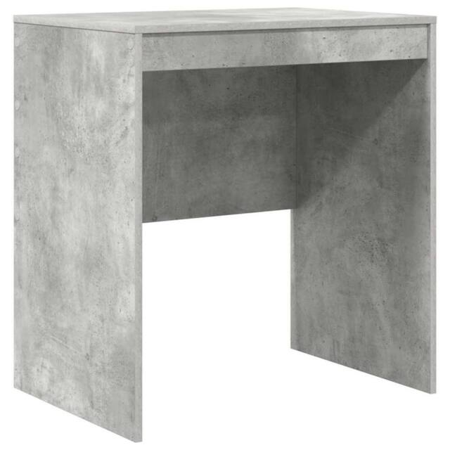 Berkfield Home Writing Desk Concrete grey MDF with concrete look 70 x 50 x 76 cm - image 1