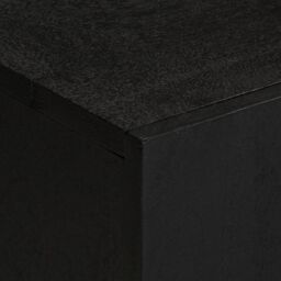 Berkfield Home TV Cabinet Black 105x33x46 cm Engineered Wood - Size: 105 x 33 x 46 cm - thumbnail 6