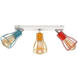 Netlighting Tube Spotlight Bar White Orange Red Turquoise 40cm