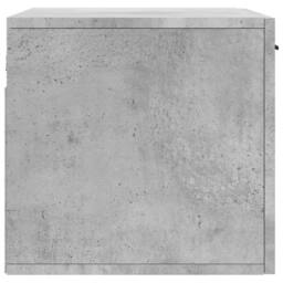 Berkfield Home Wall Cabinet Concrete Grey 60x36.5x35 cm Engineered Wood - thumbnail 7