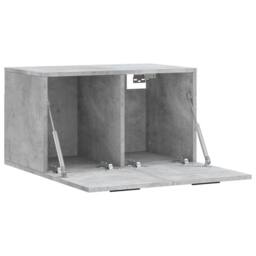 Berkfield Home Wall Cabinet Concrete Grey 60x36.5x35 cm Engineered Wood - thumbnail 6