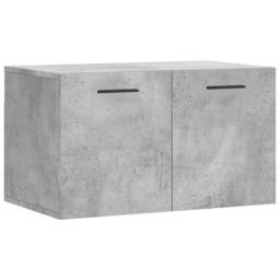 Berkfield Home Wall Cabinet Concrete Grey 60x36.5x35 cm Engineered Wood - thumbnail 3