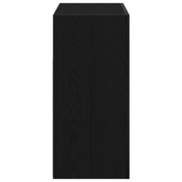 Berkfield Home Sideboard with LED Lights - Black Oak - 80x35x75 cm - Engineered Wood - Size: 80 x 35 x 75 cm - thumbnail 7
