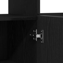 Berkfield Home Sideboard with LED Lights - Black Oak - 80x35x75 cm - Engineered Wood - Size: 80 x 35 x 75 cm - thumbnail 9
