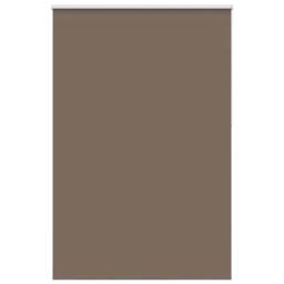 Berkfield Home Roller Blind Blackout Off-White 55x175 cm Fabric Width 50.7 cm Po… in Brown - thumbnail 1