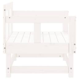 Berkfield Home Garden Chairs 2 pcs White Solid Wood Pine - thumbnail 5